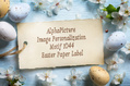 1044_ - Easter Paper Label