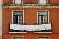 690_ - Towels On Clothes Line