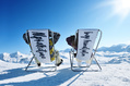 981_ - Chairs in Snowy Mountains